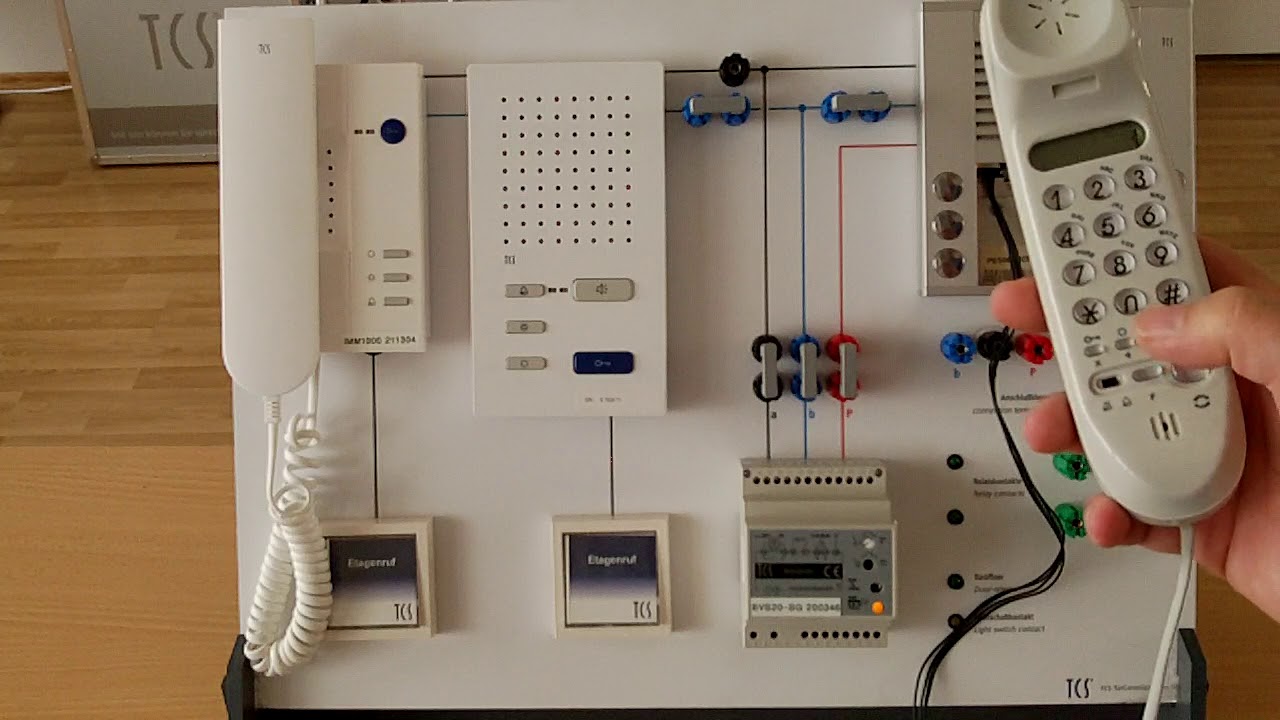 Programmierung mit TCS Serviceger&auml;t