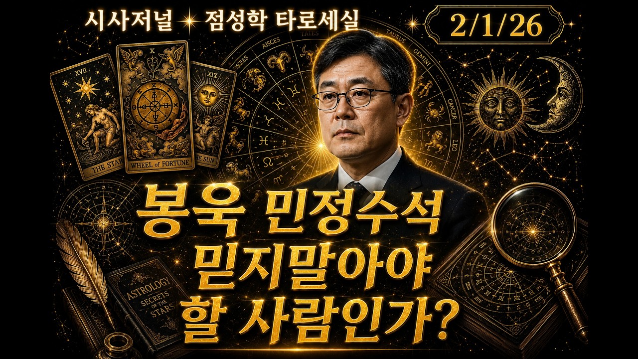 봉욱 민정 수석 진실의 시간 (저작권 침해금지)