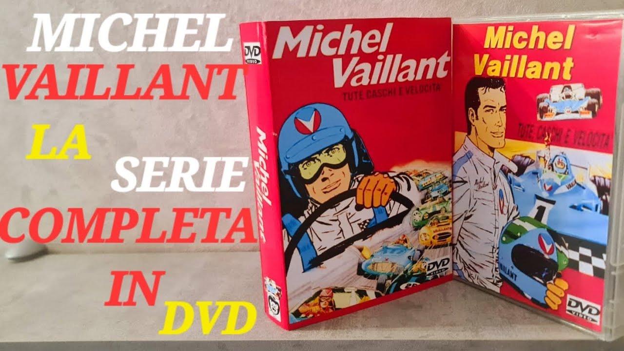 MICHEL VAILLANT - TUTE CASCHI E VELOCITA' LA SERIE COMPLETA IN DVD WHATSAPP 331 4021702 