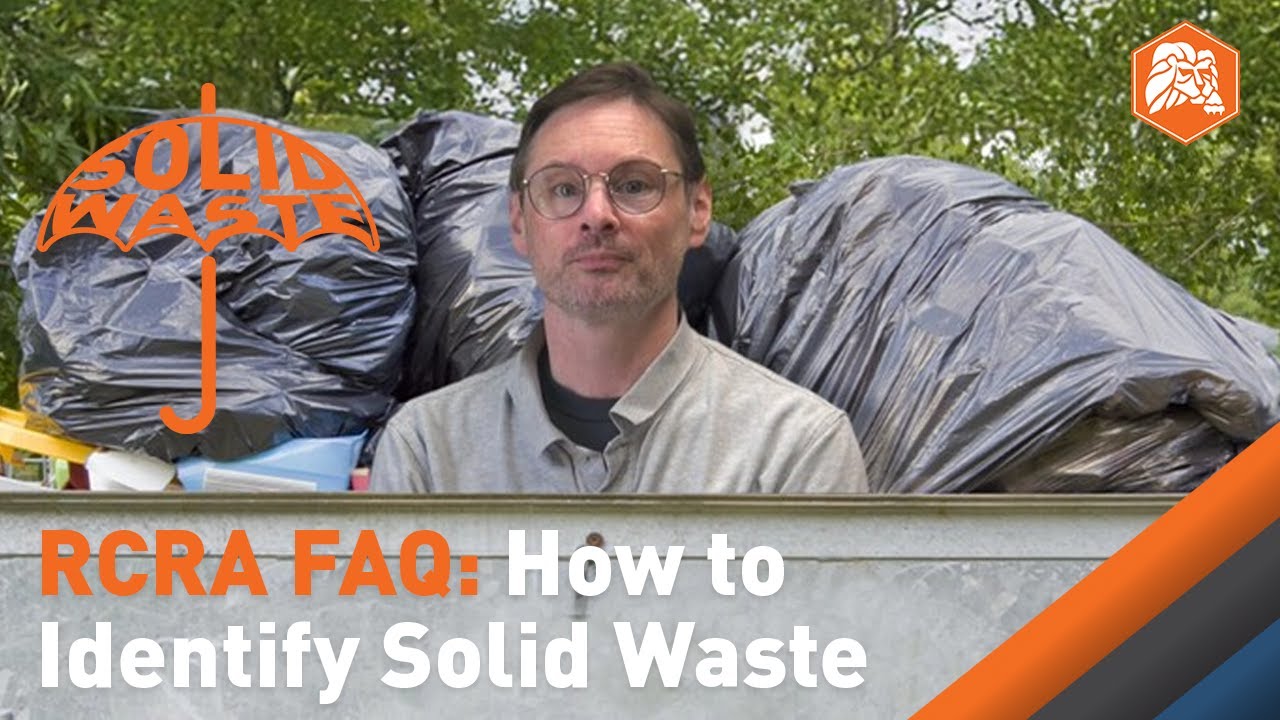RCRA Solid Waste Identification Explained