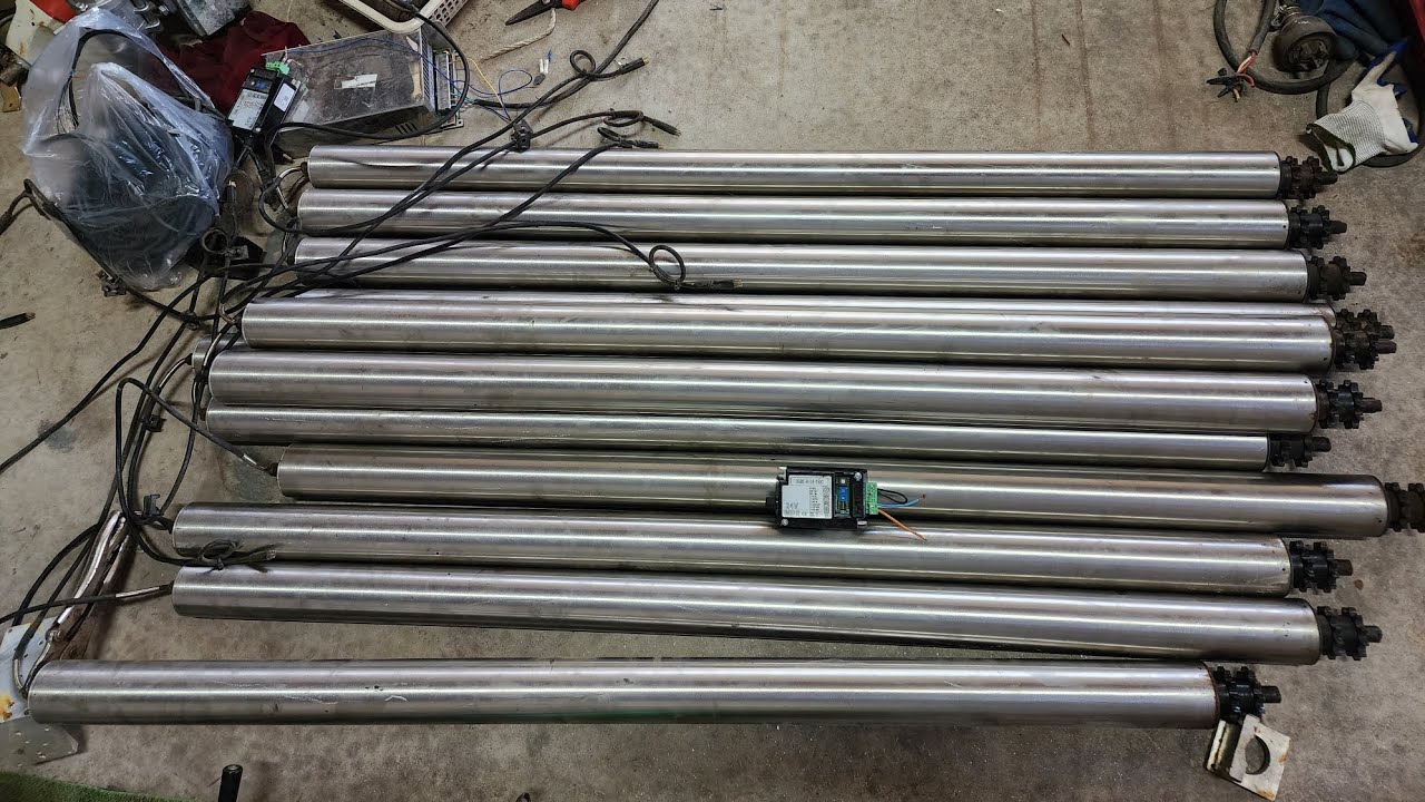 (24/9) Con lăn inoc điện 24v zalo 0975275636