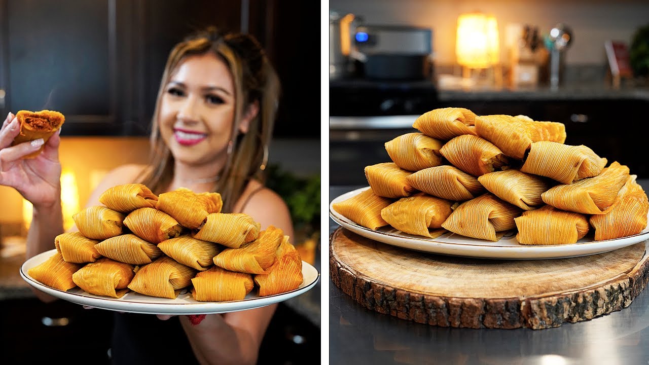 HOW TO MAKE THE BEST AUTHENTIC RED PORK TAMALES | Tamales Rojos de Puerco