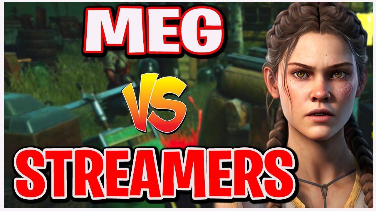MEG Vs Unfortunate Twitch Streamers And I Loop The Huntress For 5 Gens!
