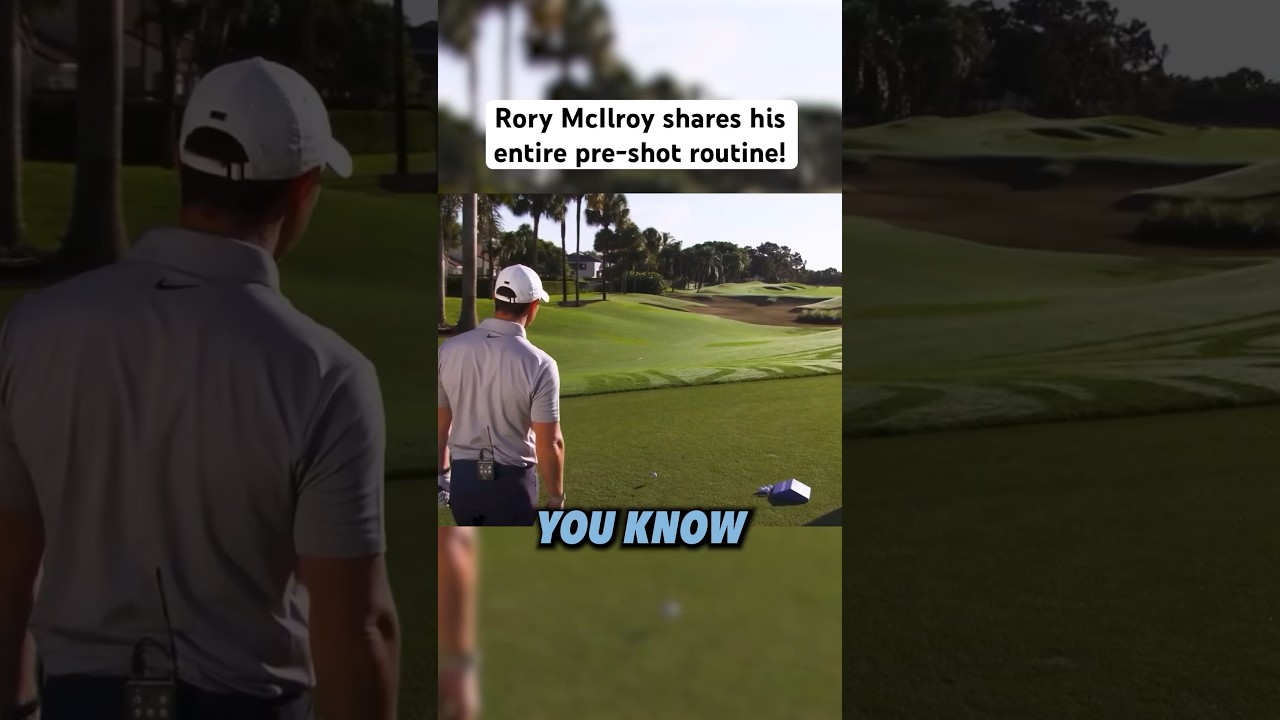 Rory McIlroy shares his entire pre-shot routine for golfers to copy! #golf