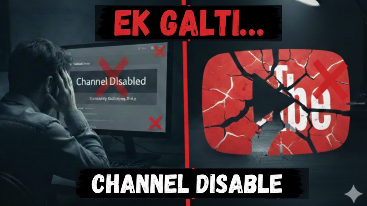 “Ek Galti… Youtube Channel Disable Aur Career Par Sawal ❌ 6.52 lakh Subscriber Sab khatm 😭