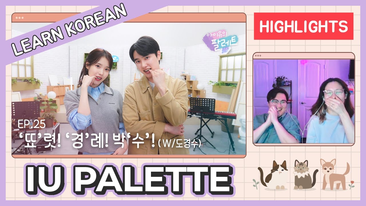 Learn Korean with SEANNA TV | [IU's PALETTE] with Doh Kyungsoo (D.O from EXO) [HIGHLIGHTS]