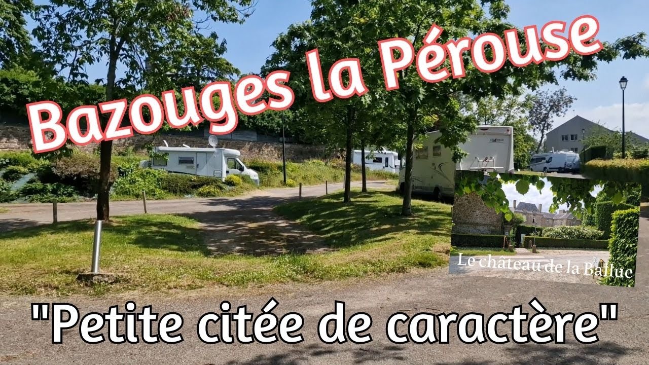 😍Bazouges La Pérouse/voir le Château de la Ballue #campingcar  #airedecampingcar #châteaudelaballue