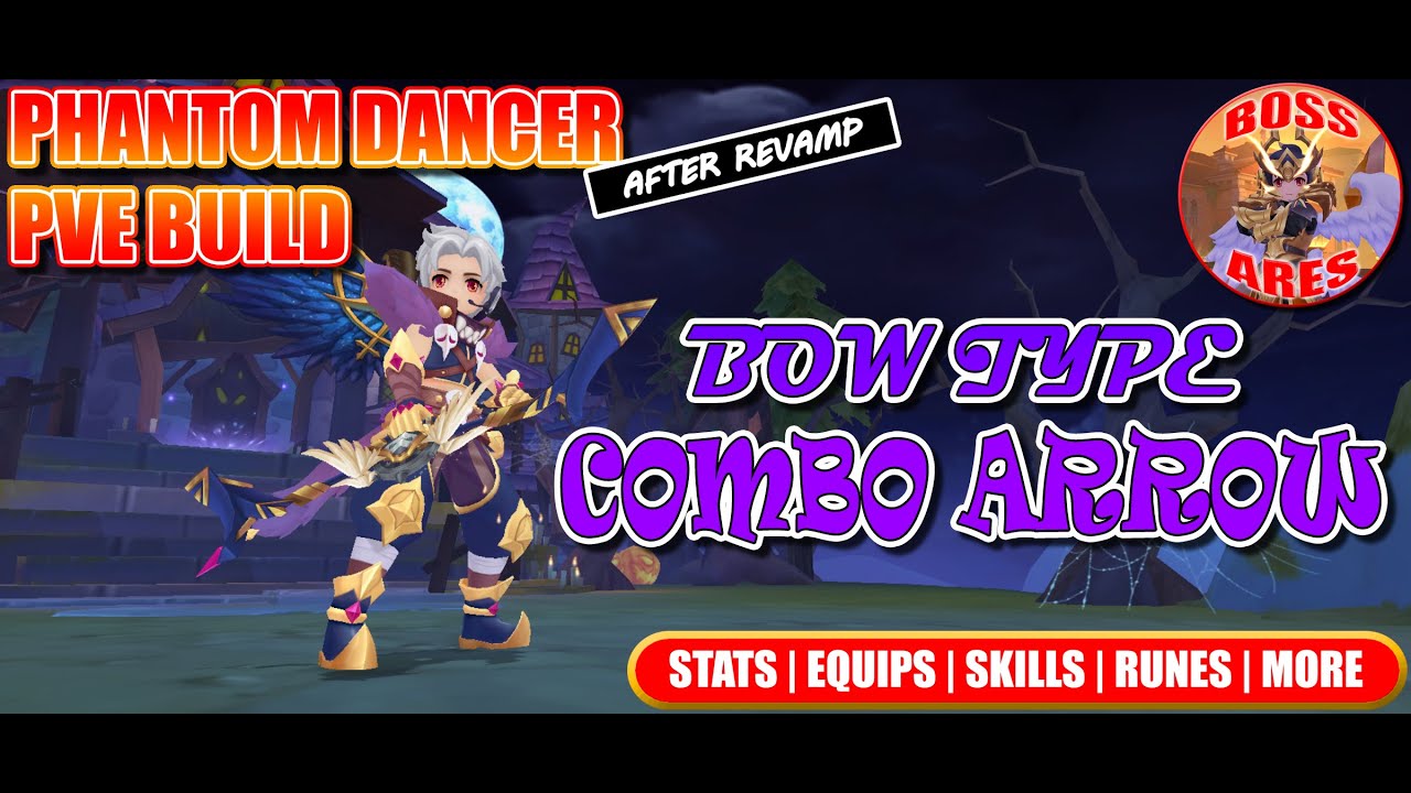 Ragnarok M Eternal Love | Bow Type Phantom Dancer Combo Arrow PVE Build | Updated August 2024
