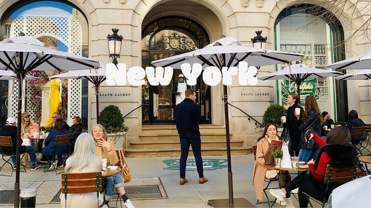[4K]🇺🇸NYC Walk🗽Luxury Madison Ave from Midtown Manhattan to Upper East Side | Mar 2022