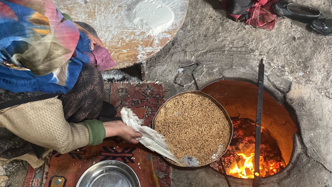 Tandırda buğday kavurgası