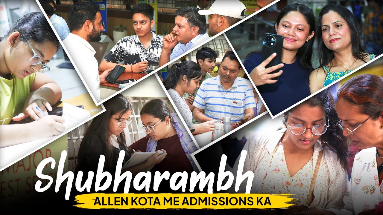 🌸 Shubharambh Kota Me Admissions Ka | Walkthrough | ALLEN