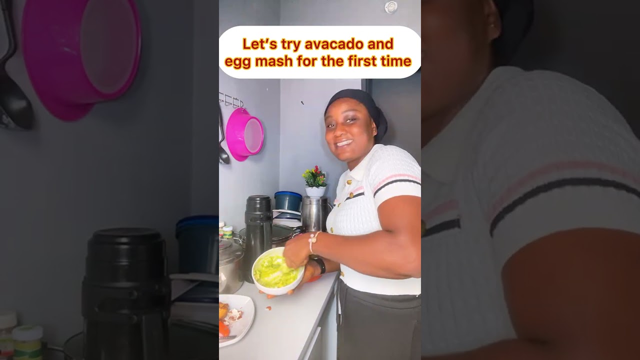 Avocados 🥑 and egg 🥚 mash #duet #food #viralshort #lifestyle #delicous #disaster #fruit #vegetables 
