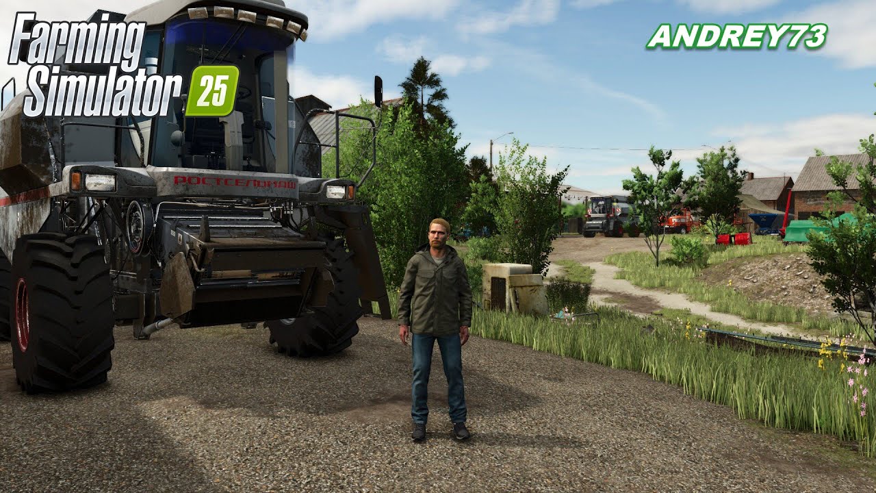 Farming Simulator 25/ СЕЛО ЛУГОВОЕ/ №48/ИЮЛЬСКИЕ РАБОТЫ В ПОЛЕ. ЧАСТЬ 2/ Едем на уборочную