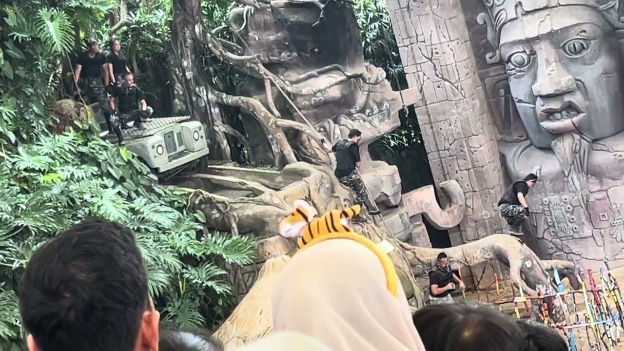 Pertunjukan di taman safari prigen, seru banget