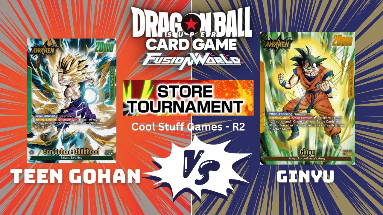 Юный Гохан против Капитана Гинью - Dragon Ball Fusion World Cool Stuff Hollywood Locals R2