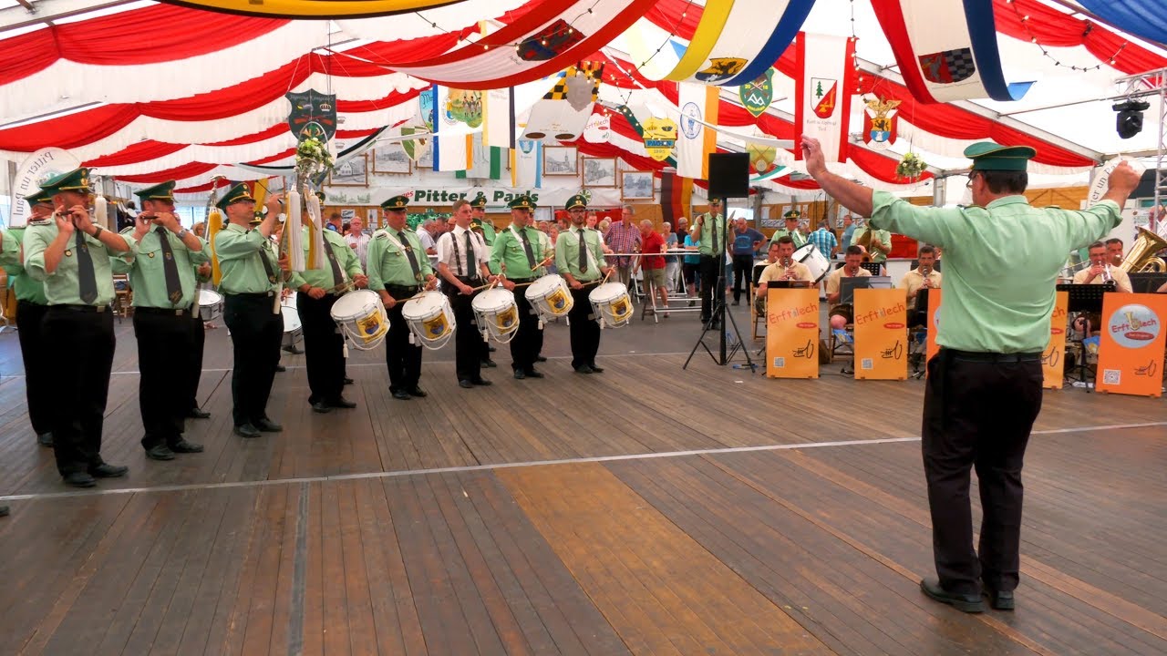ALTE KAMERADEN | Erftblech - Das Original & Bundestambourkorps 1911 Königshoven | Schützenfest 2019
