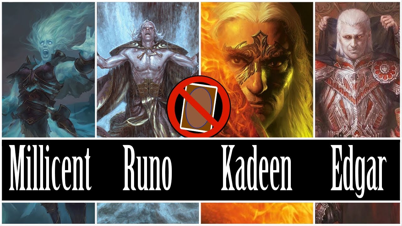 Millicent vs Runo vs Jor Kadeen vs Edgar Markov | MTG EDH CMDR Game Play | No White Borders
