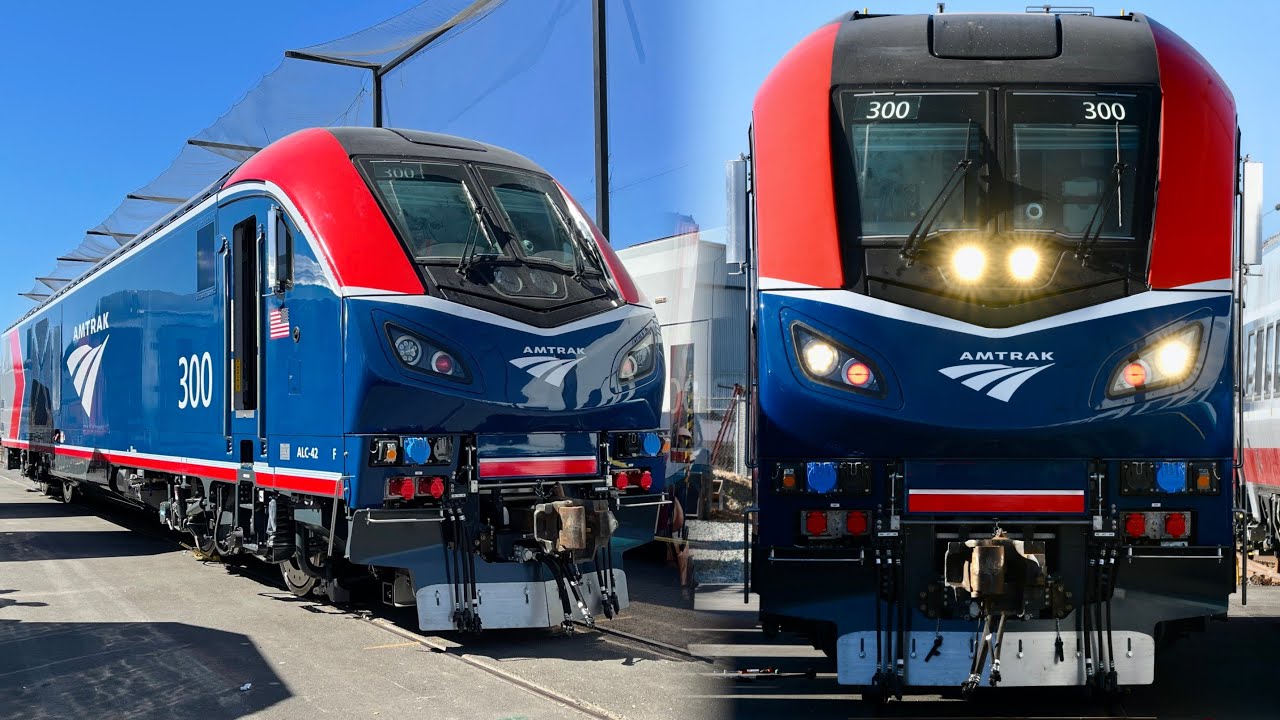 Amtrak ALC-42 New Locomotive - A First Look