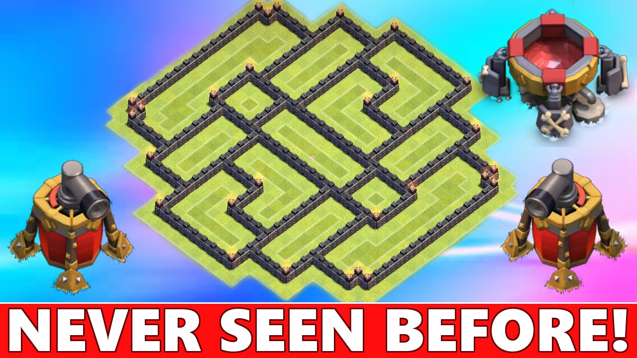 Clash Of Clans | EPIC TOWN HALL 8 FARMING BASE (TH8) | NEW TH8 FARMING DEFENSE STRATEGY!