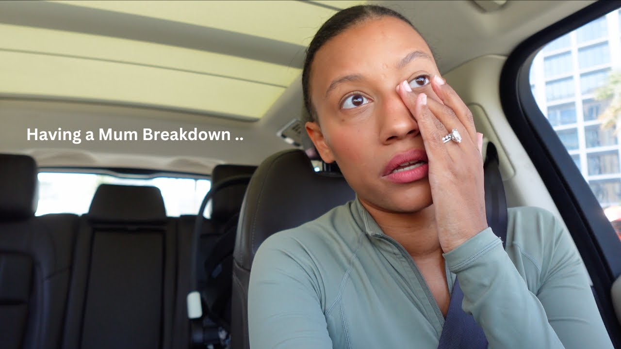 Having a Mom Breakdown, Crying in The Car | Solo Parenting |  Doctor’s Visit & Postpartum Hair Loss