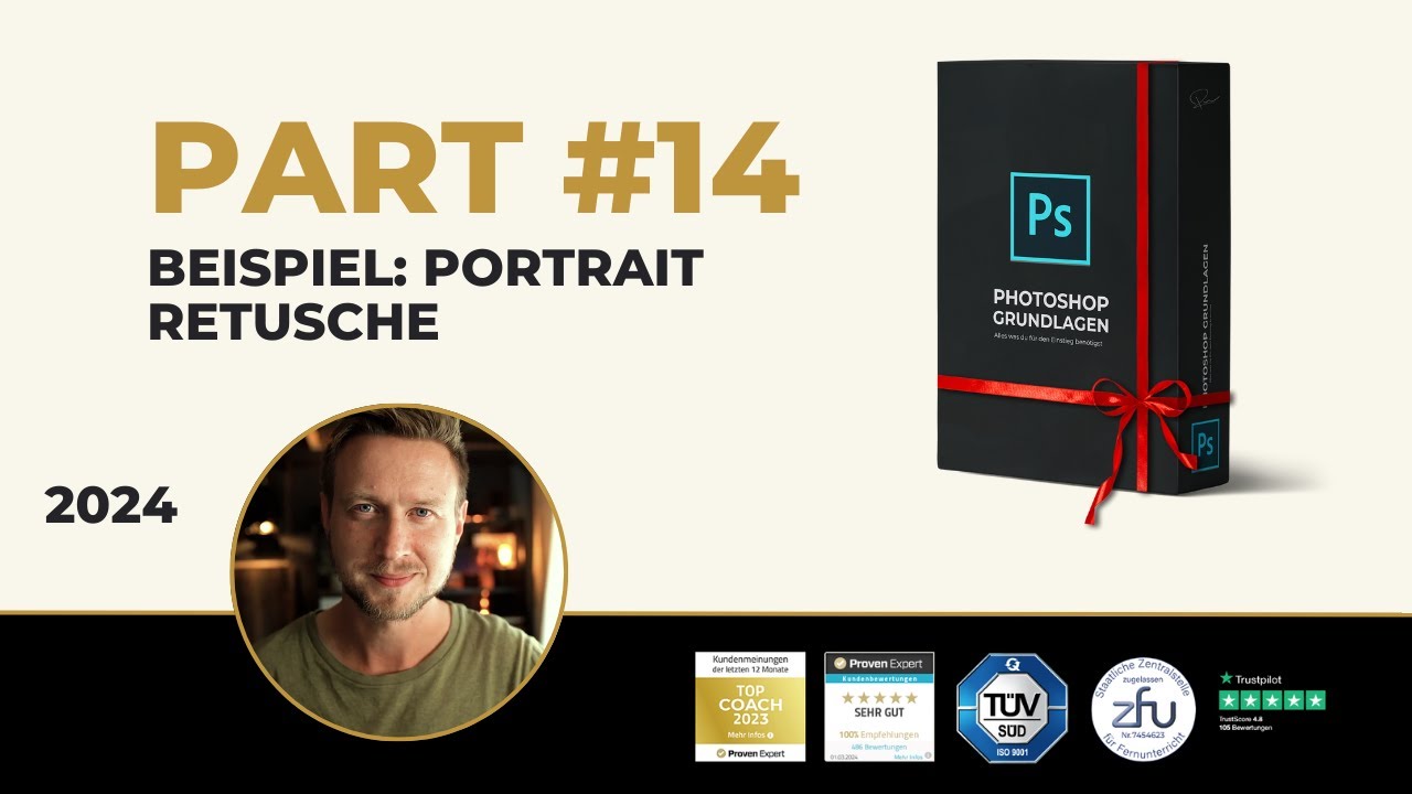 #14 - Portrait-Retusche von A-Z 💁‍♂️💁‍♀️ #Photoshop #tutorials #deutsch