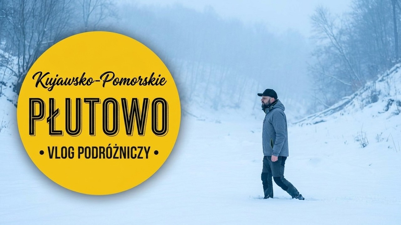 Zbocza Płutowskie zimą - cisza Doliny Dolnej Wisły, do której nie trafia się przypadkiem