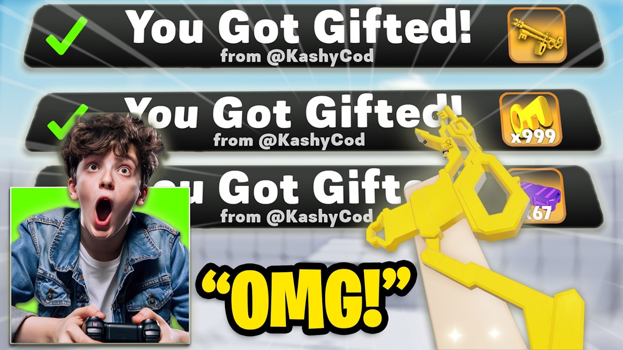 Gifting Streamers Their Dream Bundle in Roblox Rivals