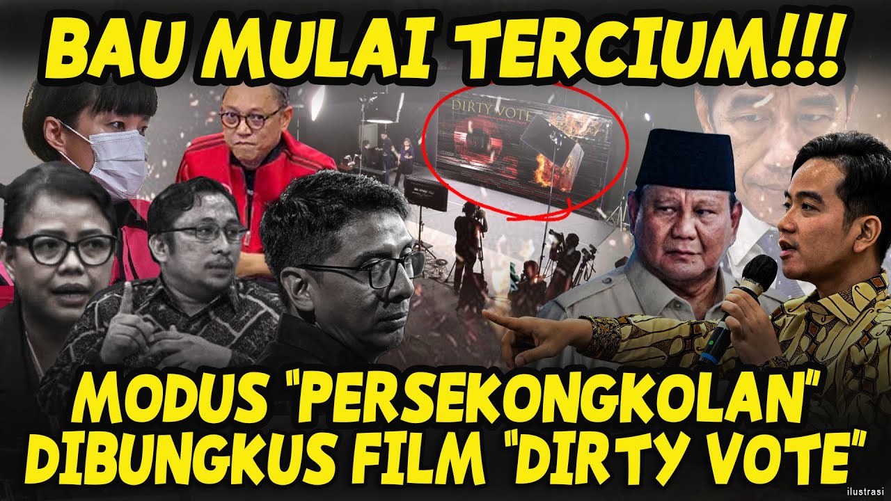 BANTENG DICURIGAI!! BONGKAR TAKTIK &ldquo;DIRTY VOTE&rdquo; JILID 2😡👉MURNI FILM POLITIK ATAU&hellip;