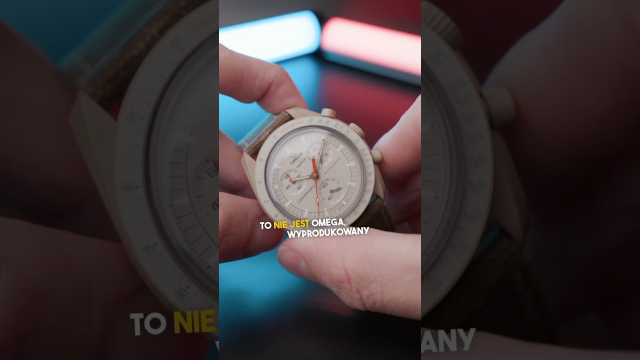 Moonswatch to nadal Swatch 😎#zegarki
