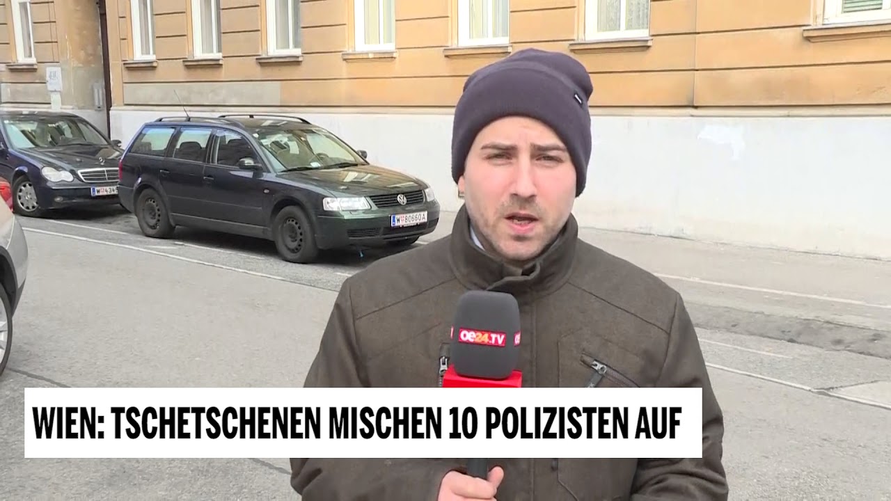 Wien: Tschetschenen mischen 10 Polizisten auf