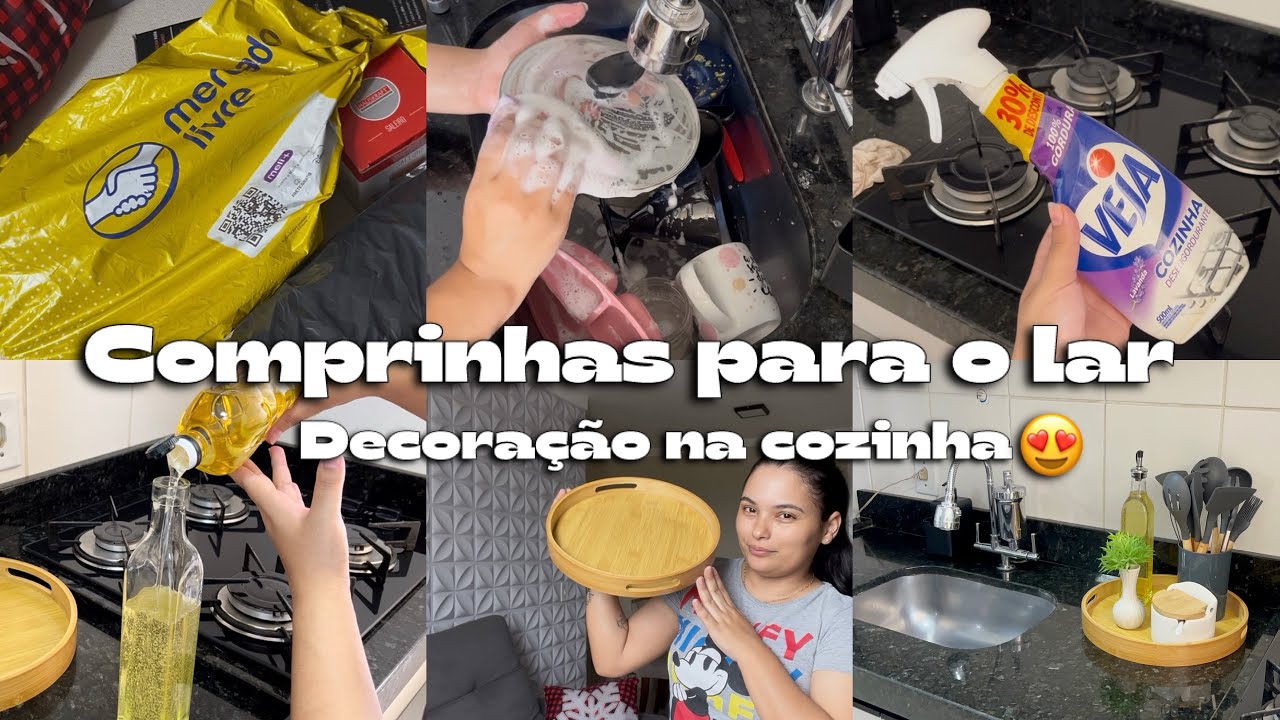 COMPRINHAS PARA O LAR 🏡 DECORAÇÃO NA COZINHA 😍✨