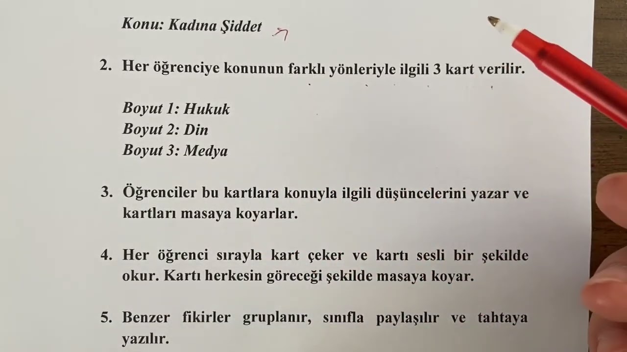 Ders 85: ÖYT- Beyin Eseri - Ürünü