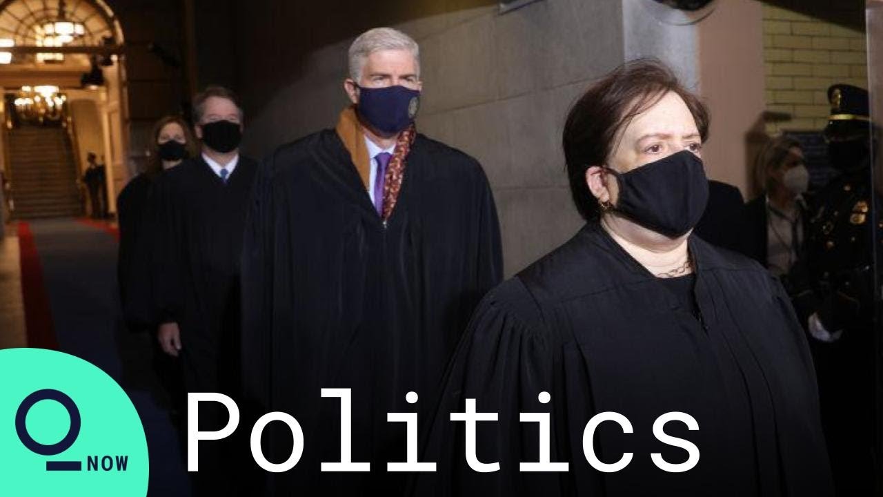 Supreme Court Justices Arrive to Capitol Steps for Biden-Harris Inauguration