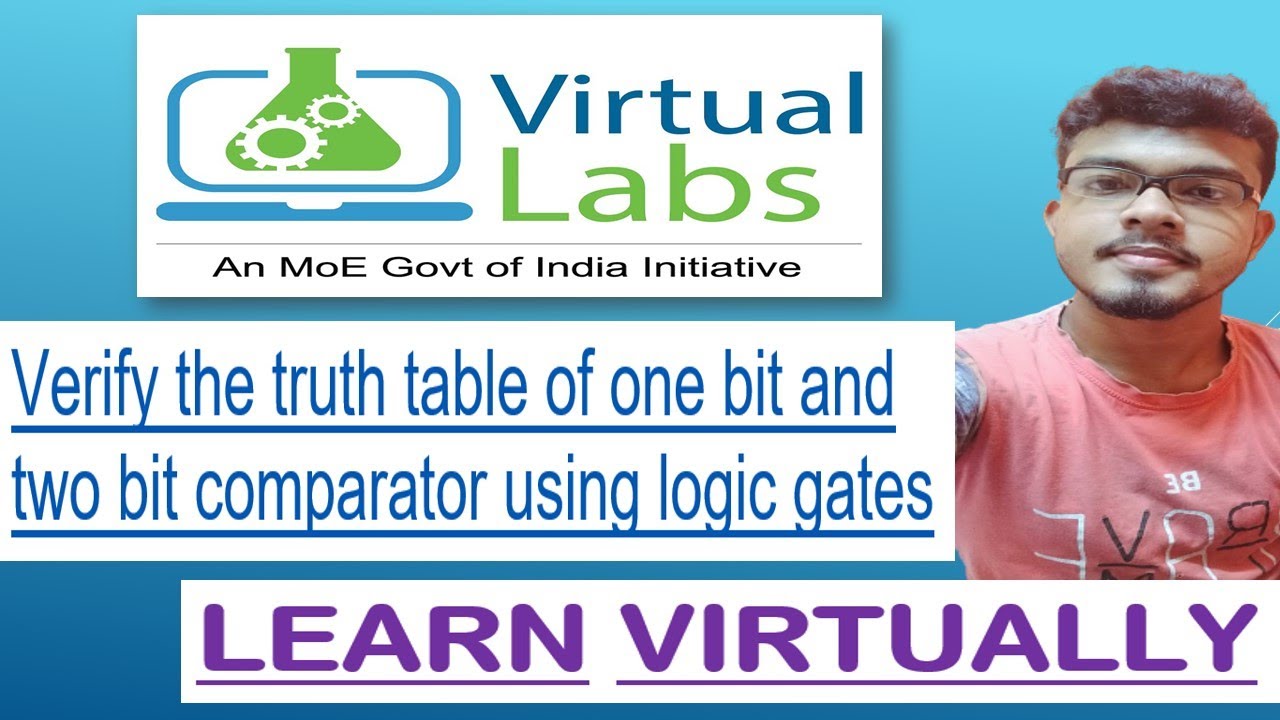 One Bit and Two Bit Comparator Using Virtual Lab