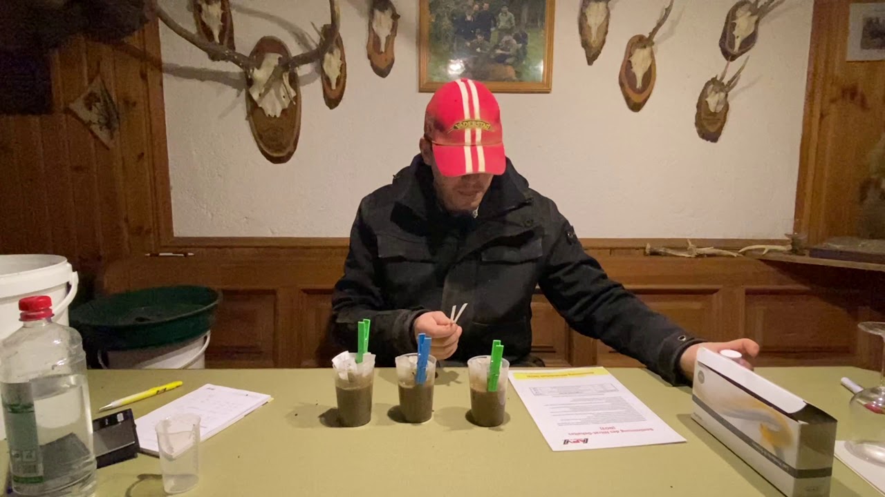 Einfacher Boden-Nitrat Test