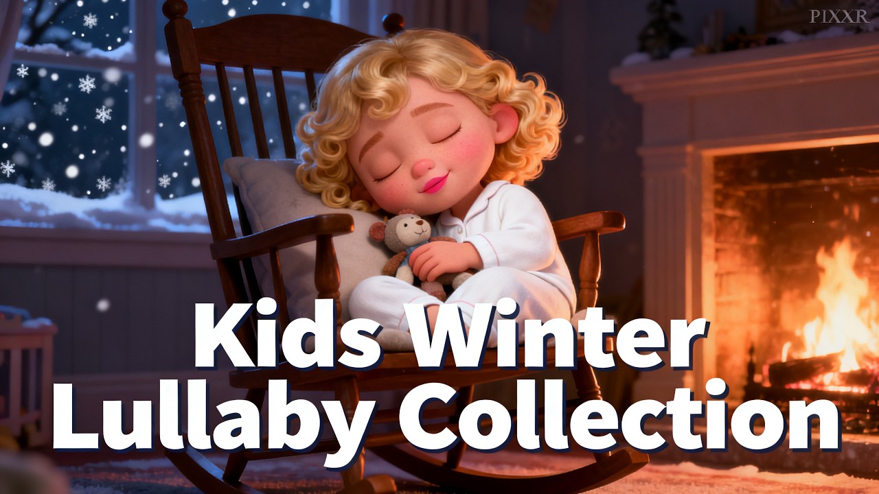 Winter Lullabies for Babies ❄️ 30 Mins Deep Sleep Music & Bedtime Songs🌙