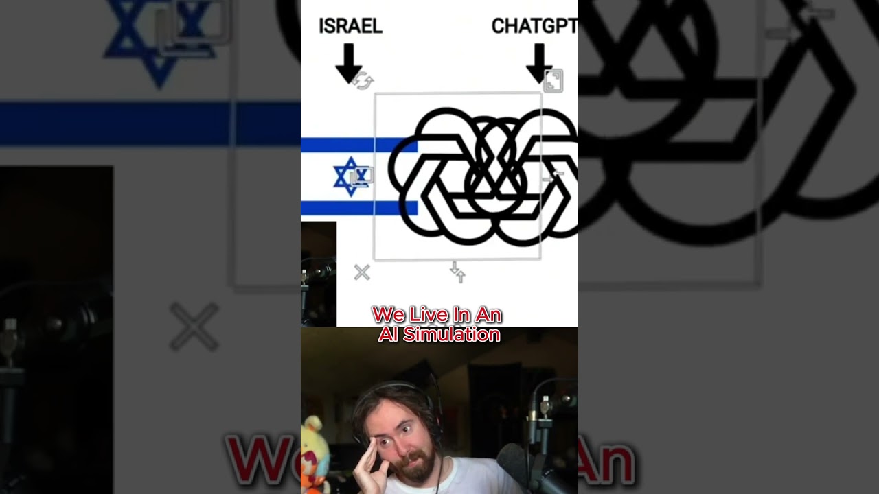 Asmongold Reacts to ChatGPT Turning Into the Israeli Flag 👀💀