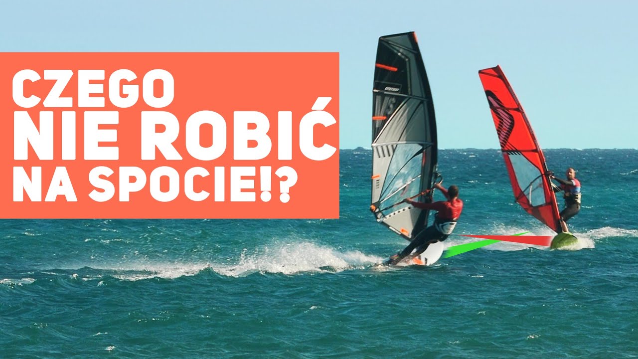 ZŁOTE ZASADY WINDSURFINGU - to musisz wiedzieć o bezpieczeństwie na wodzie i na plaży