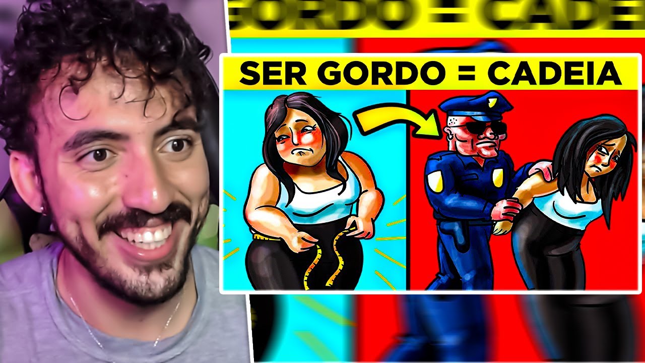 Coisas Que Você Não Sabia Que Ainda São Ilegais - Fala Serio | Leozin React