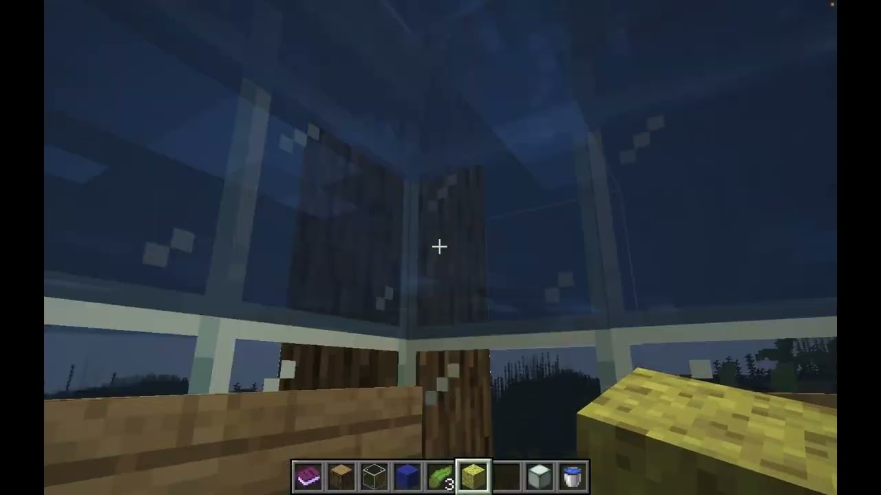 Minecraft Relaxing Build | Underwater House & Land House | Chill Lofi