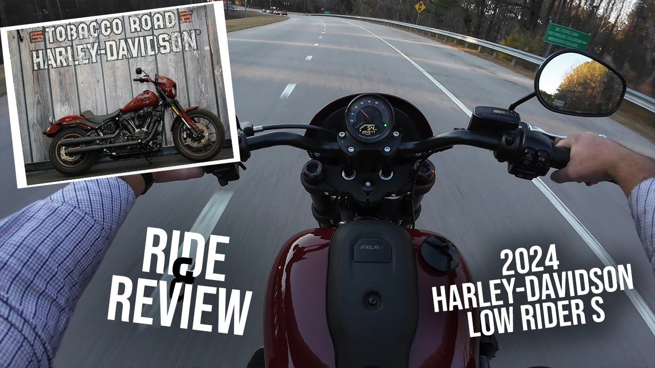 Ride & Review of a 2024 Harley-Davidson Low Rider S!