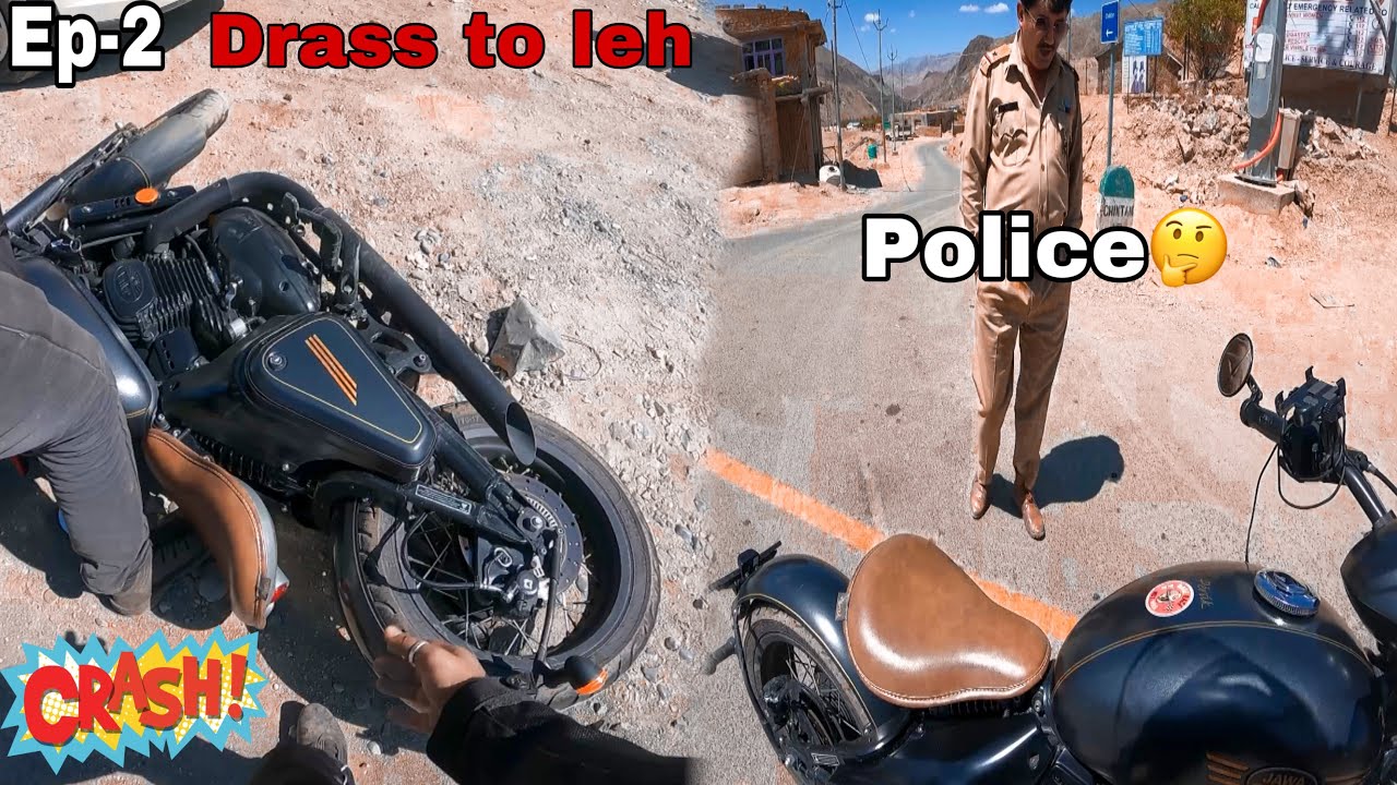 Ep-2|Bad day for my bike|Reached Leh|Ladakh Road trip|ReetavSharma