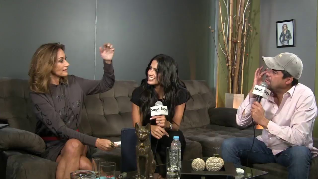 #SagaLive Burro Van Rankin y Bárbara de Regil con Adela Micha
