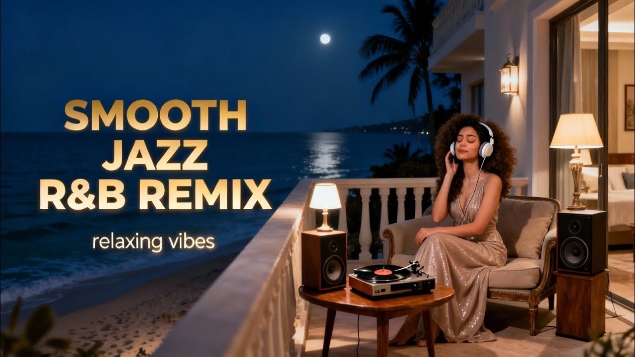 Smooth Jazz & R&B 🎶 Calm Night Music for Sleep, Relaxation & Quiet Moments 🌙