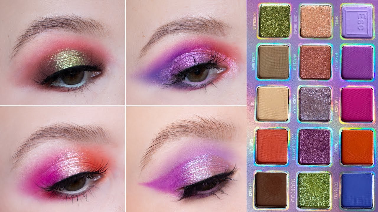 Kaleidos Makeup The Escape Pod Palette | 4 Looks & Review