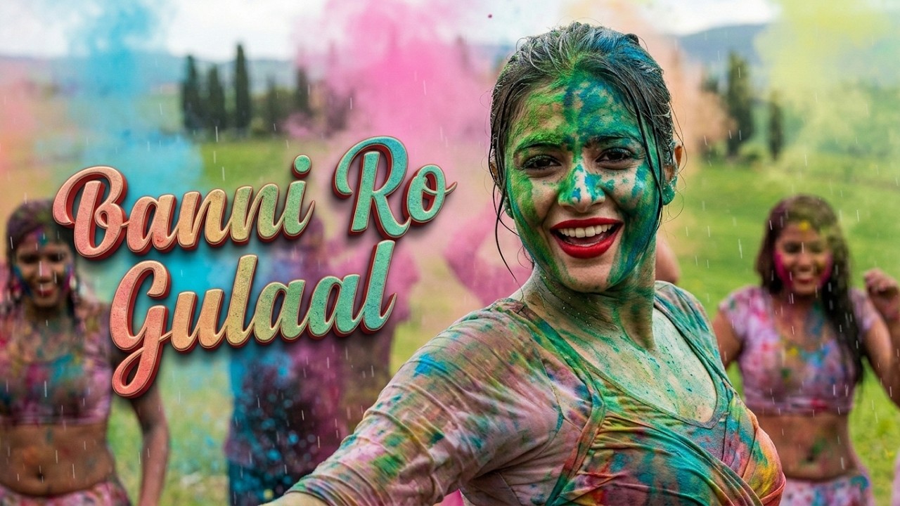 Banni Ro Gulaal | Holi Dance Party Song | Ultimate Color Festival Anthem