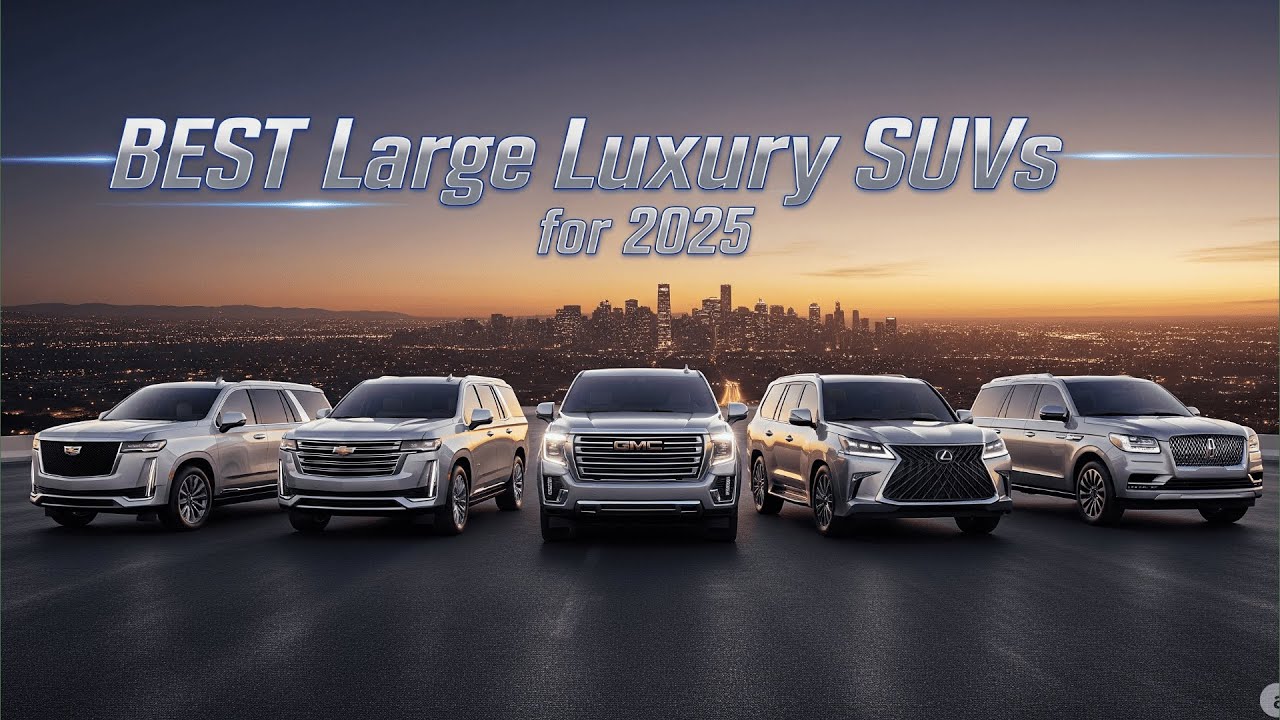 8 Best Full-Size Luxury SUVs for 2025 - Ultimate Guide to Power and Comfort