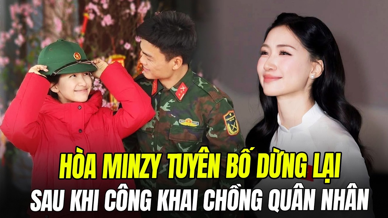 HOÀ MINZY DỪNG CHIA SẺ CHUYỆN ĐỜI TƯ VÌ NHIỀU Ý KIẾN TRÁI CHIỀU