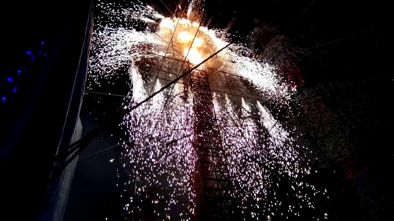 San Pablo chimalpa 2017 quema de castillo de la primera