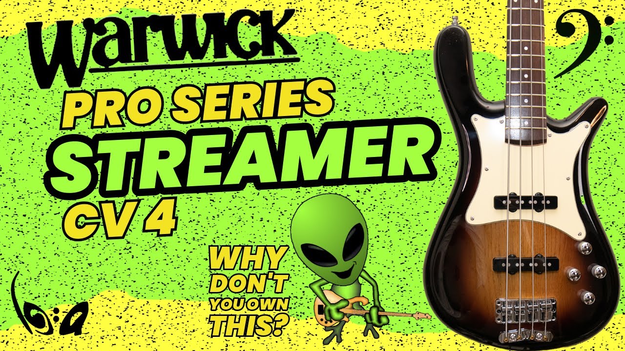 Warwick Streamer CV 4 - Pro Series Team Built in Germany - Product Demo at Bass Alien